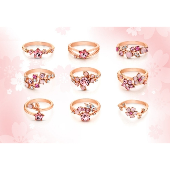 💍2 for $20 Fragrant Jewels Sakura Cherry Blossom Ring - Picture 6 of 6